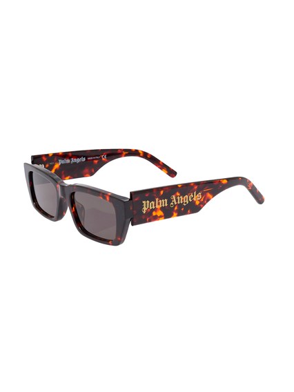 Occhiali da Sole Rettangolari in Acetato Tartarugato e Logo Palm Angels  Donna PALM ANGELS Prezzo | Gaudenzi Boutique