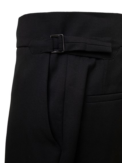 Black Flared Trousers in Grain de Poudre TOM FORD Woman TOM FORD Price |  Gaudenzi Boutique