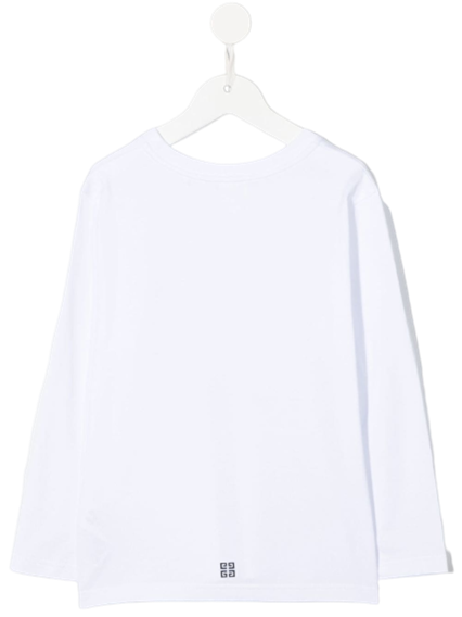 Logo Printed White Cotton T-shirt Boy Givenchy Kids GIVENCHY KIDS Price |  Gaudenzi Boutique