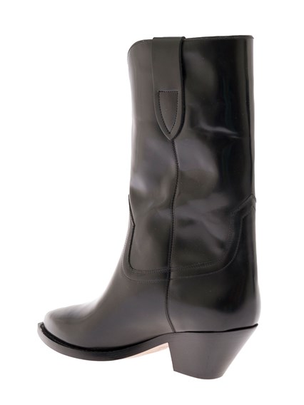 StivalettiIsabel Marant in Pelle di colore Nero Donna Stivali da Stivali Isabel Marant 