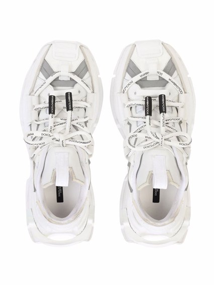 White Mix of Materials Space Sneakers DOLCE E GABBANA Price | Gaudenzi  Boutique