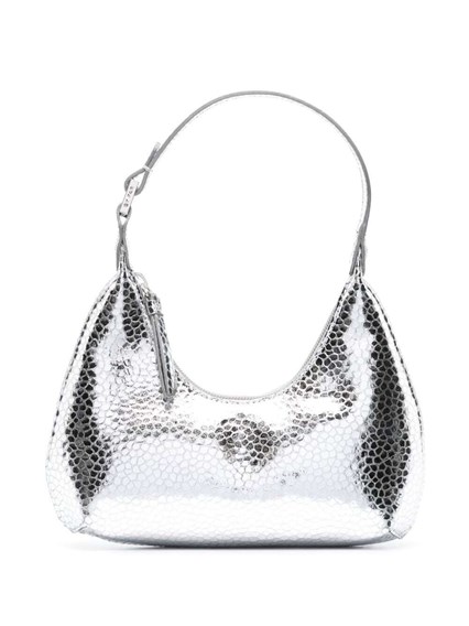 Baby Amber' Silver-Tone Shoulder Bag in Shiny Leather Woman By Far