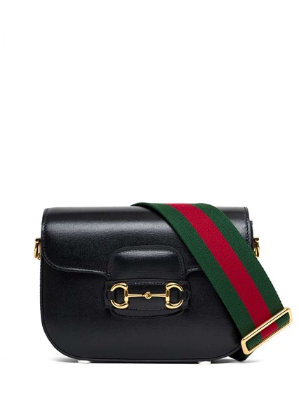 Gucci Woman's Horsebit 1955 Black Leather Crossbody Bag GUCCI Price |  Gaudenzi Boutique