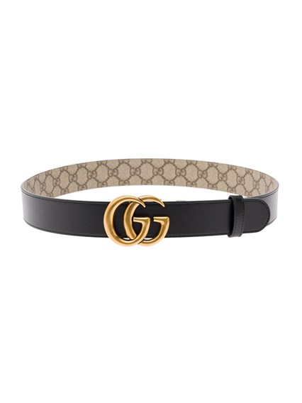 wiel dichters avond Reversible GG Marmont Leather and Fabric Belt Gucci Woman GUCCI Price |  Gaudenzi Boutique