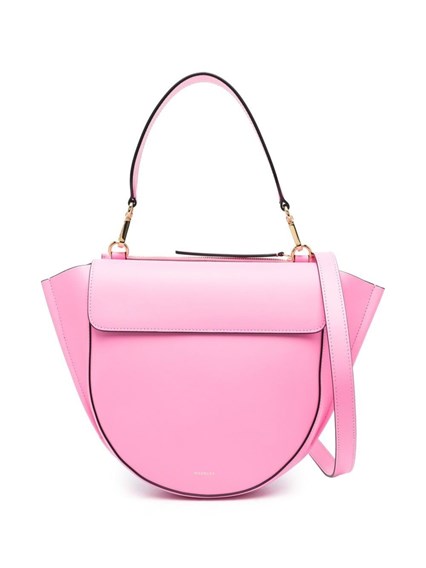 Hortensia' Pink Medium Crossbody Bag with Logo in Leather Woman Tory Burch  WANDLER Price | Gaudenzi Boutique
