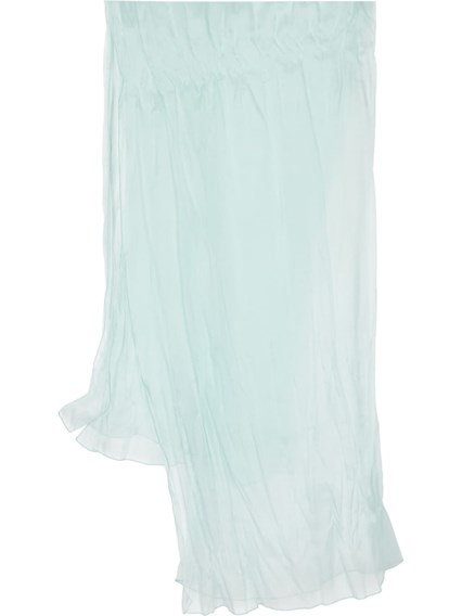 STORY ORGANZA SHAWL Light blue available on Gaudenzi Boutique - US