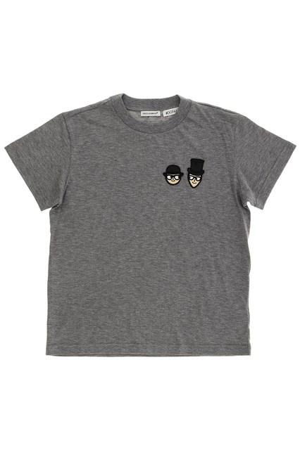 D G Patch Tee Grey Available On Gaudenziboutique Com Nl