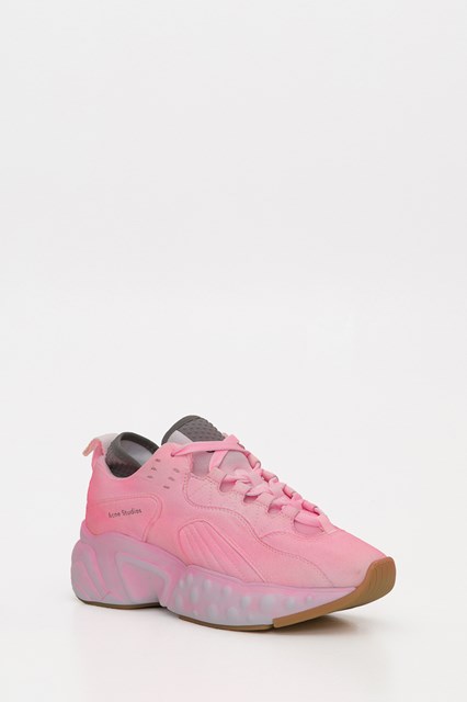 acne sneakers pink