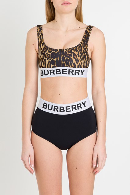 black burberry bikini