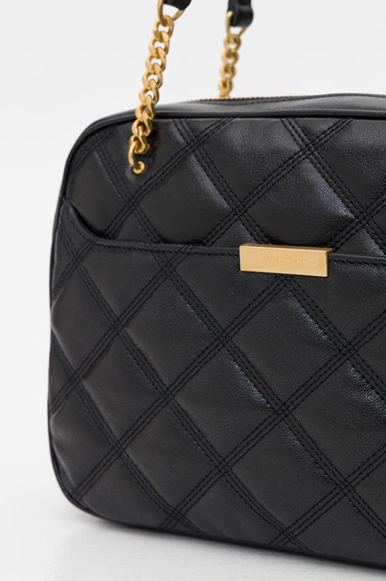Authentic Saint Laurent Becky Diamond Quilted Leather Camera Bag for Sale  in Chicago, IL - OfferUp