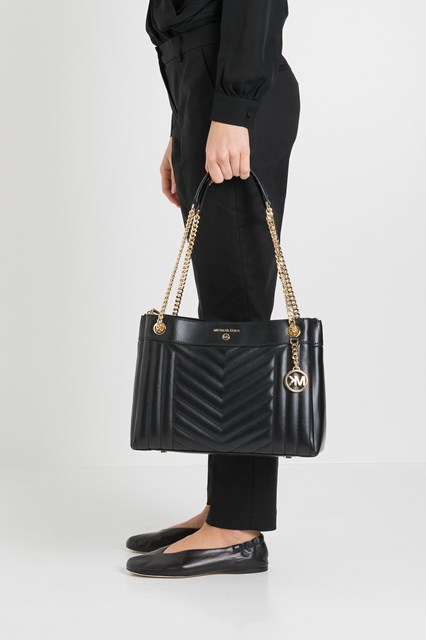 michael kors quilted leather bag