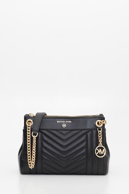 michael kors black quilted purse