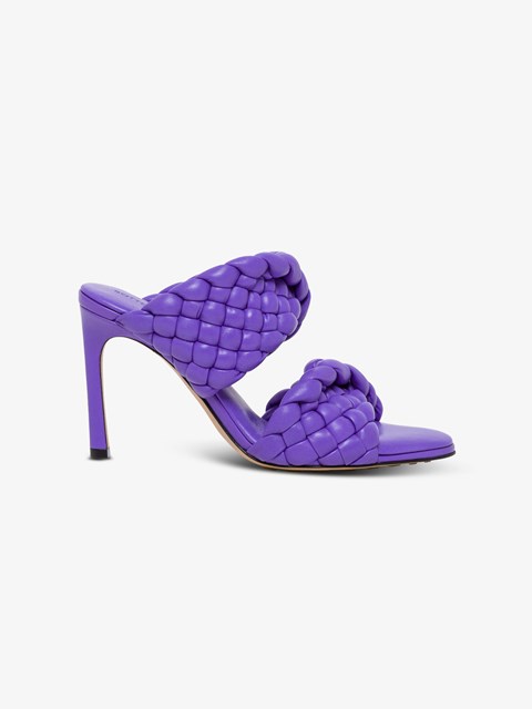 Sandali Bottega veneta in Pelle Blu taglia 37.5 IT - 23192574
