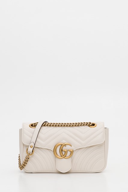 white gucci quilted bag