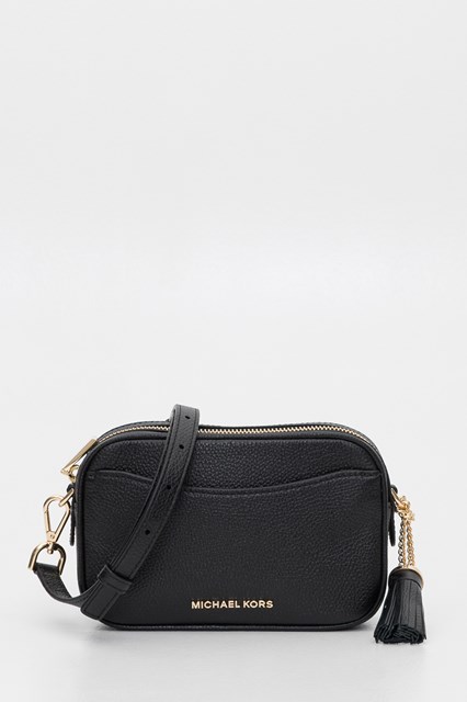 michael kors camera bag black