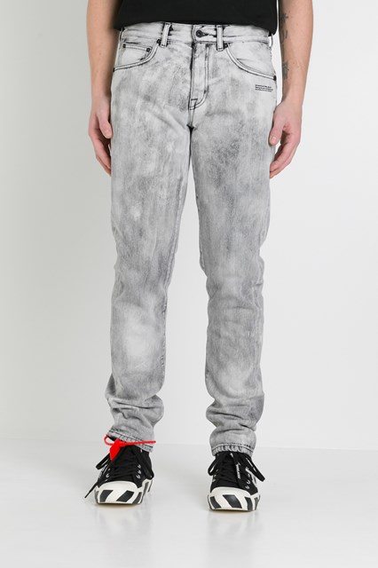 acid wash grey jeans
