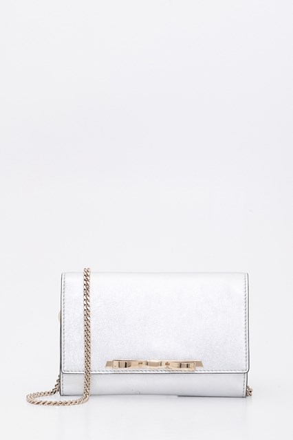 clutch with chain strap