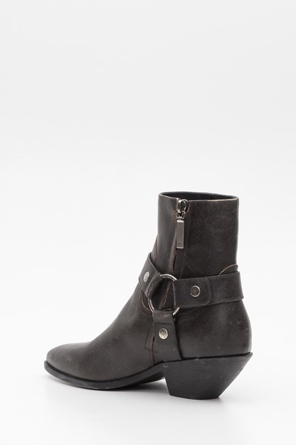 saint laurent west harness boots