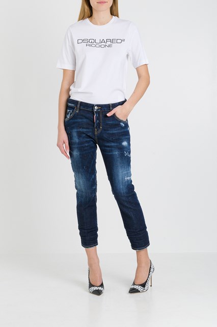 dsquared2 cropped jeans
