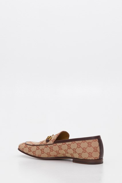 gucci canvas loafer