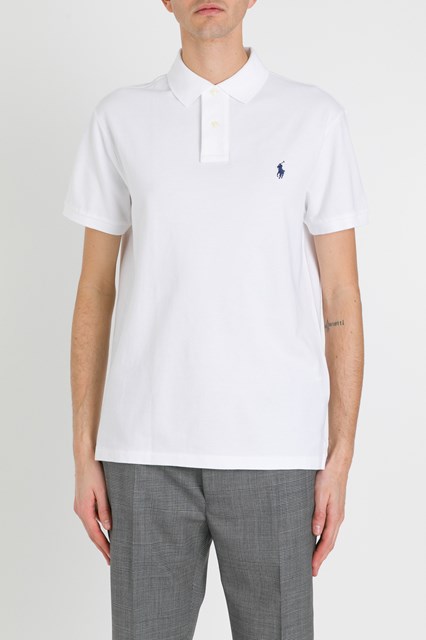 Polo shirt with logo White available on 