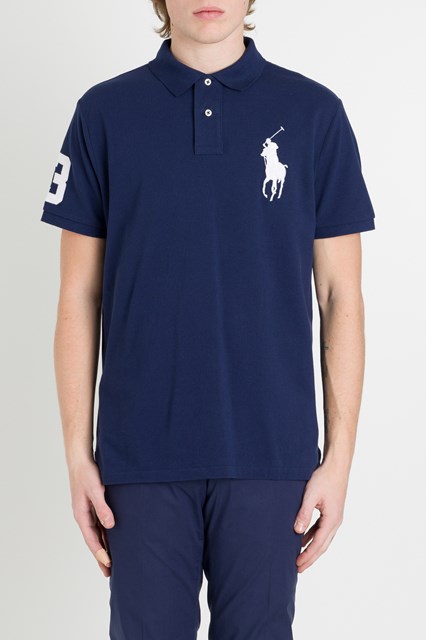 Big Pony Polo Shirt Blu available on 