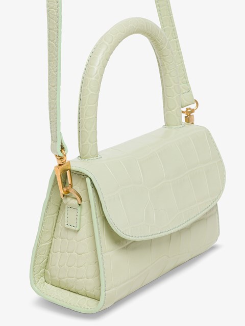 by far mini croc bag