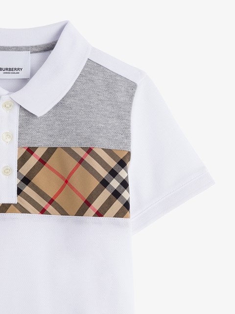 burberry vest kids white