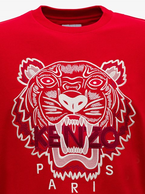 red kenzo sweatshirt