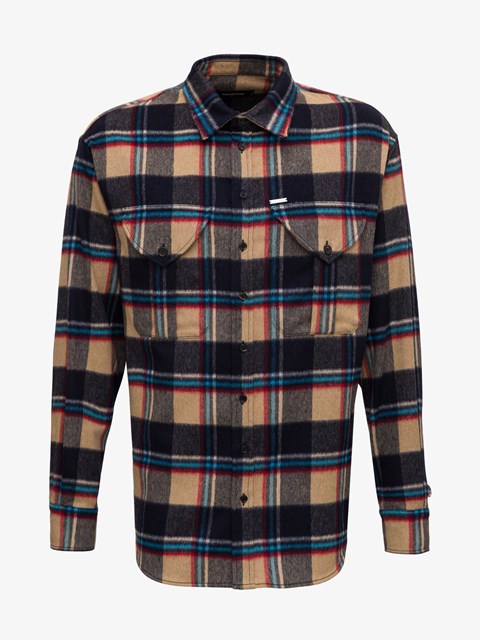 Checked Shirt Red available on 