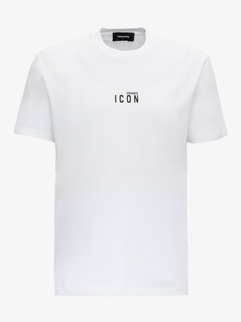 dsquared2 white icon t shirt