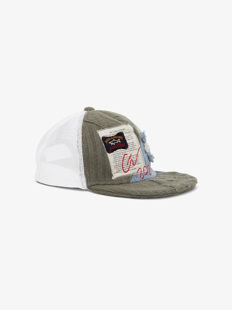 Hat with Logo Patch Green available on 