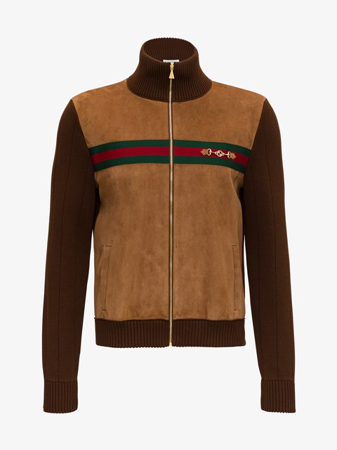 gucci suede bomber jacket