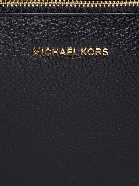 michael michael kors pebble leather double pouch crossbody