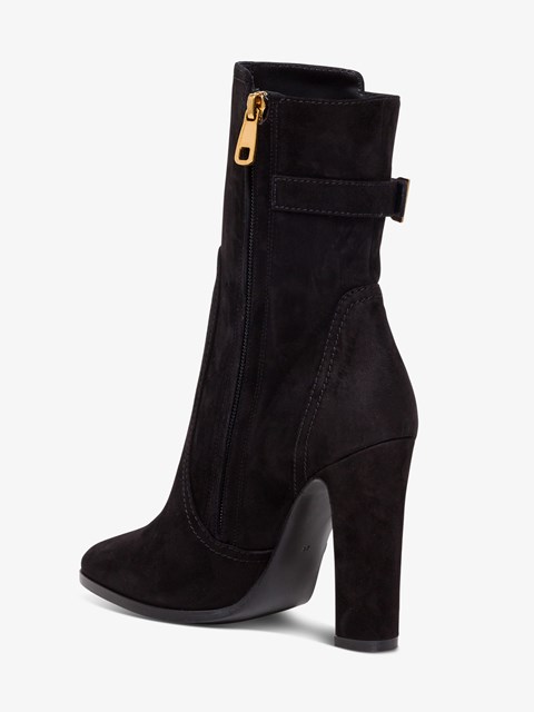 Suede Ankle Boots Black available on 