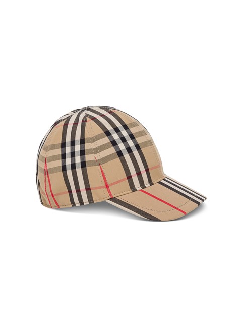 vintage check baseball cap