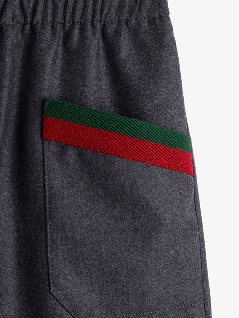 gucci shorts grey