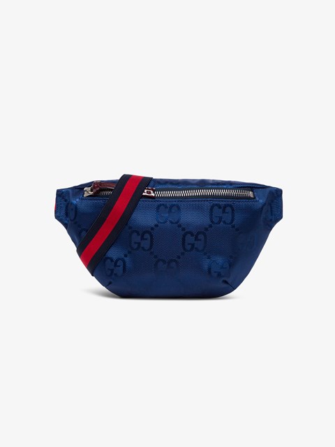 gucci blue belt bag