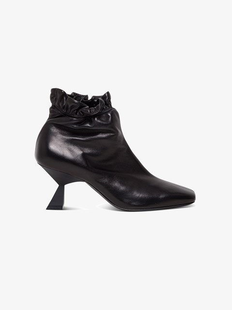 ankle boots square toe