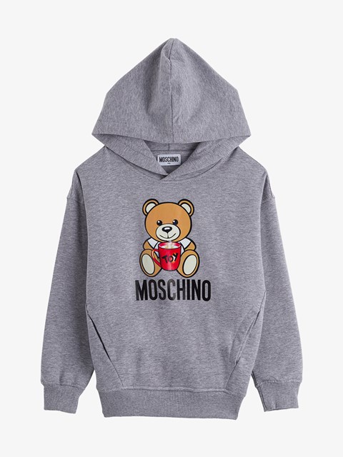 Teddybear Hoodie Grey available on 