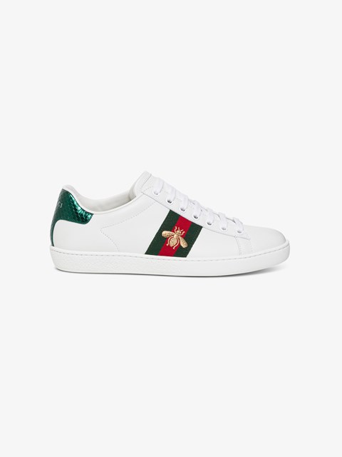 gucci embroidered shoes