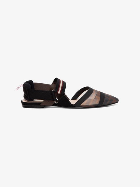 fendi technical mesh sandals