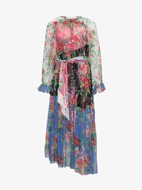 zimmermann long sleeve floral dress