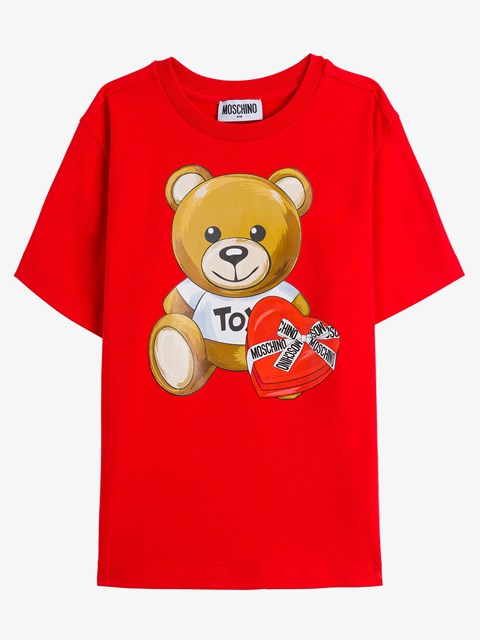 moschino toy bear t shirt