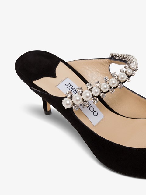 jimmy choo pearl mules