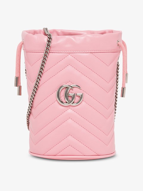 gucci marmont mini bucket bag