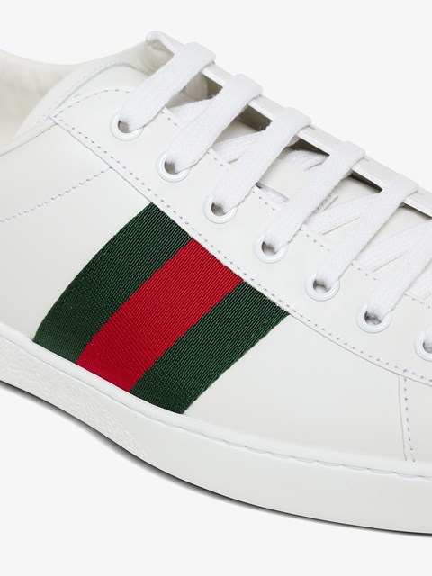 gucci ace leather