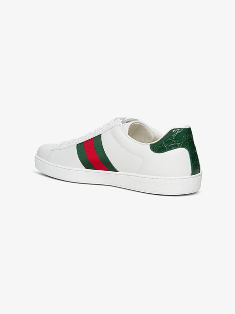 gucci ace crocodile