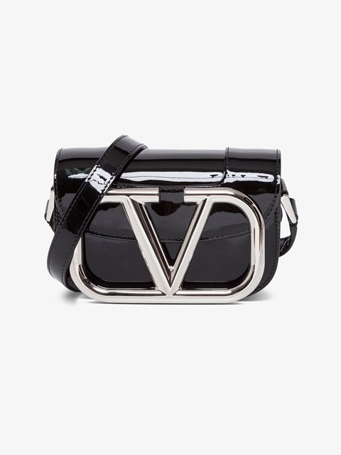 patent leather crossbody bag