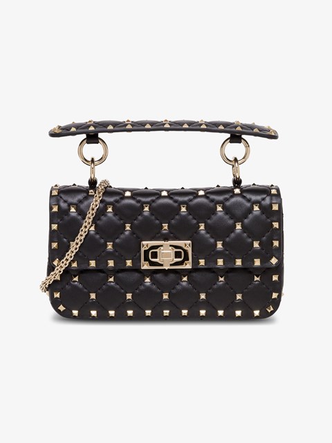 valentino spike bag black